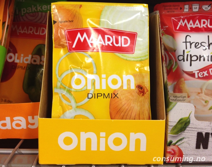 Onion dip på butikken