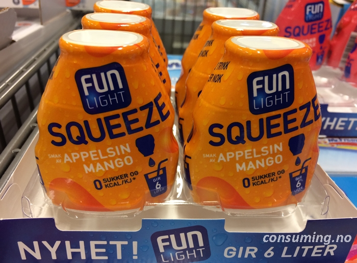 Fun light squeeze pris