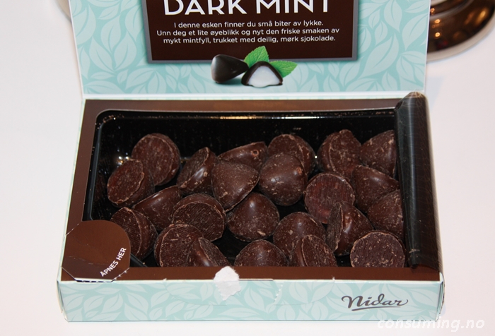 Dark mint åpent