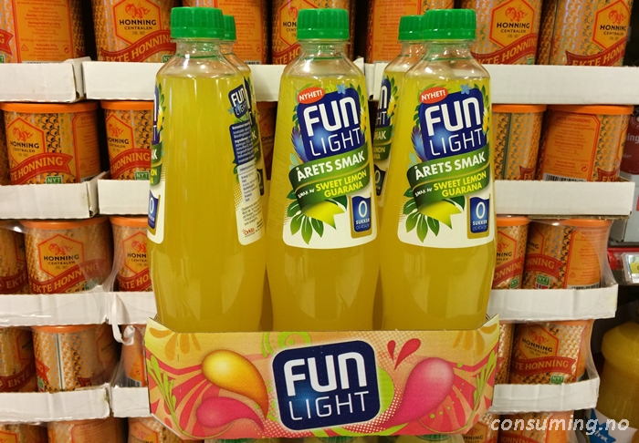 Fun light Sweet Lemon Guarana på Coop