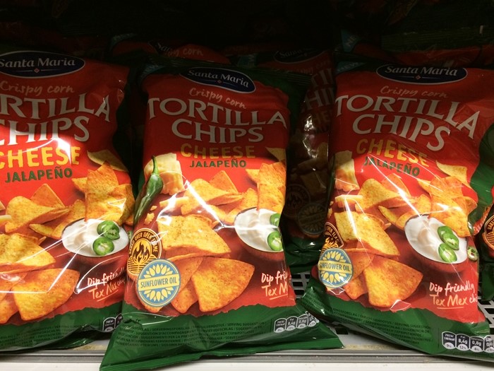 Tortillachips jalapeno