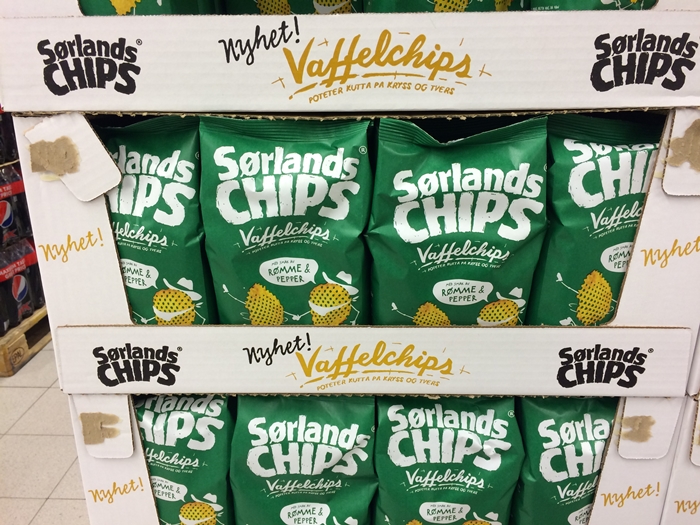 Vaffelchips det andre slaget