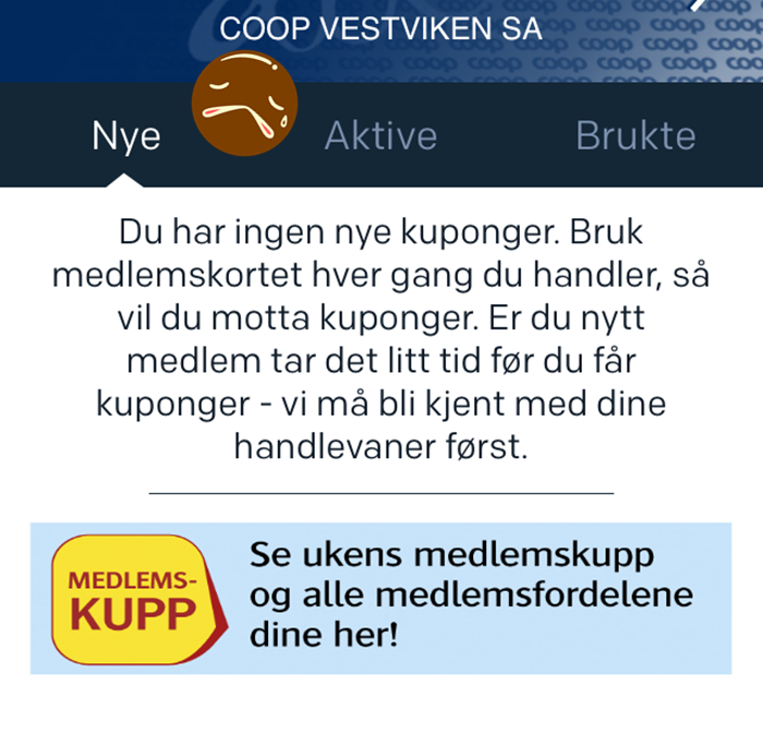 Coop medlemskuponger