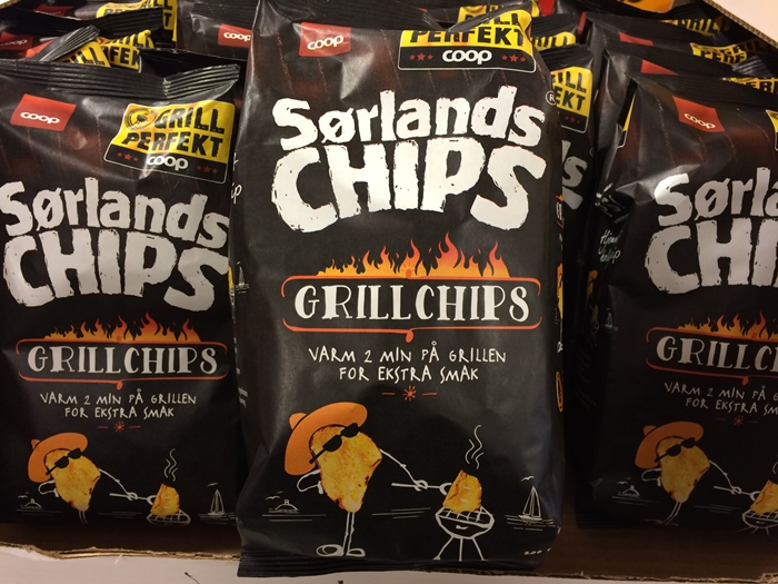 Sørlandschips grill