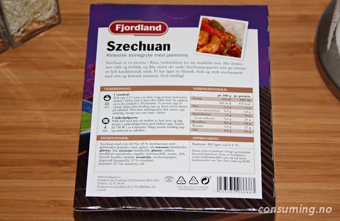 Fjordland Szechuan bakside