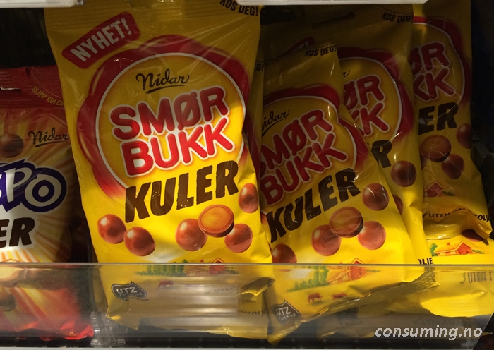 Smørbukkuler i butikken