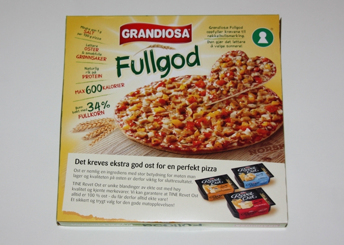 Grandiosa Fullgod baksiden