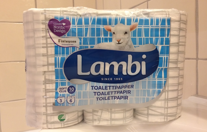 Lambi ruter på badet